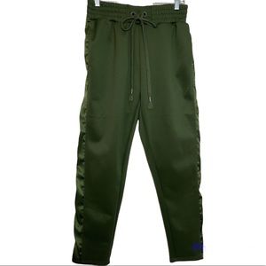 Piazza Italia Army Green Track Pants Size Medium